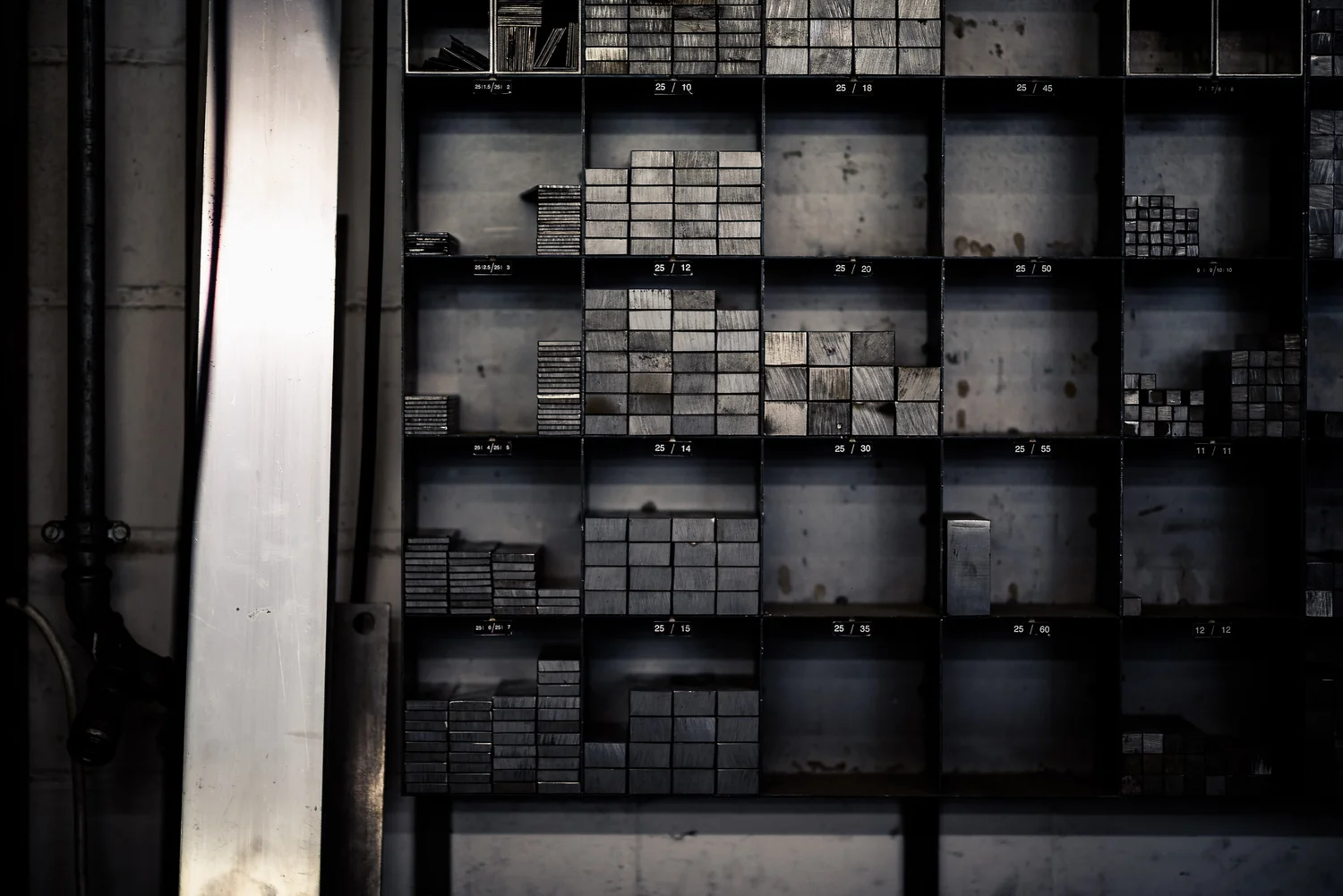 Walter Rohrer in der Werkstatt